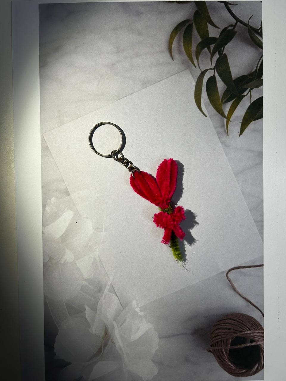 Handmade heart Keychain