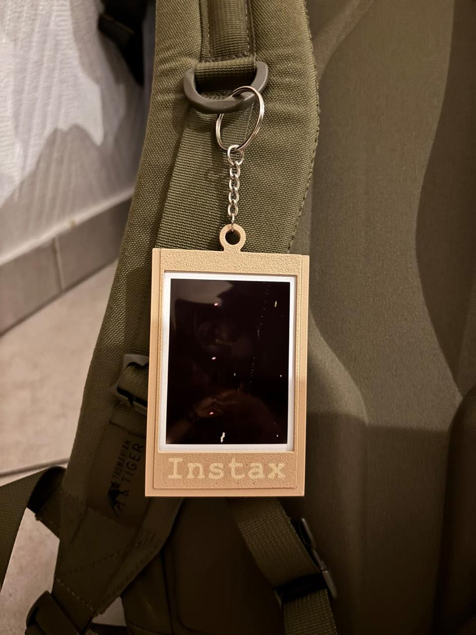 3D Printed Photo Instax Keychain