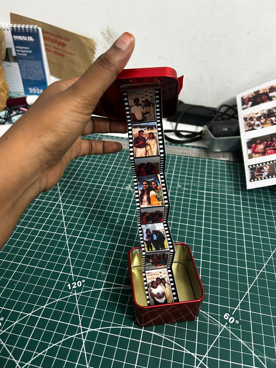 Vintage Film Roll Box